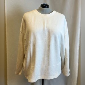 Cream Crew Neck Sweater